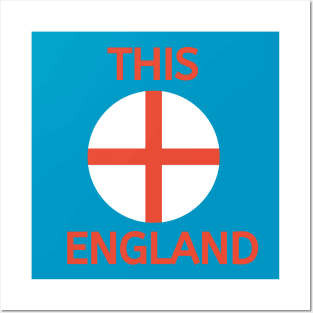 This England Posters and Art